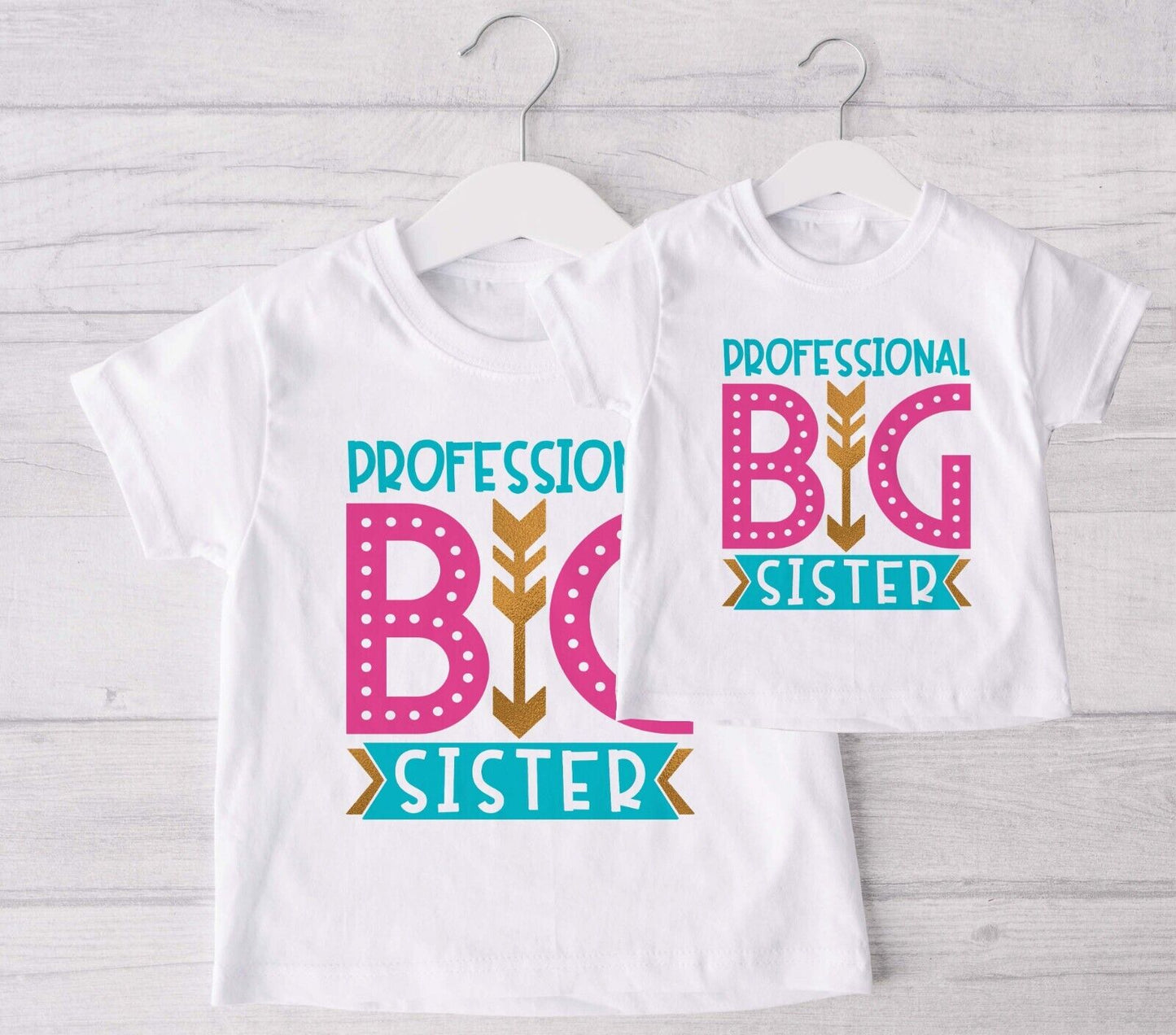 Professional big sister   ~ CHILDREN'S  T SHIRT