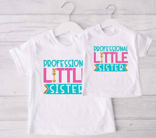 Professional little sister  ~ CHILDREN'S  T SHIRT