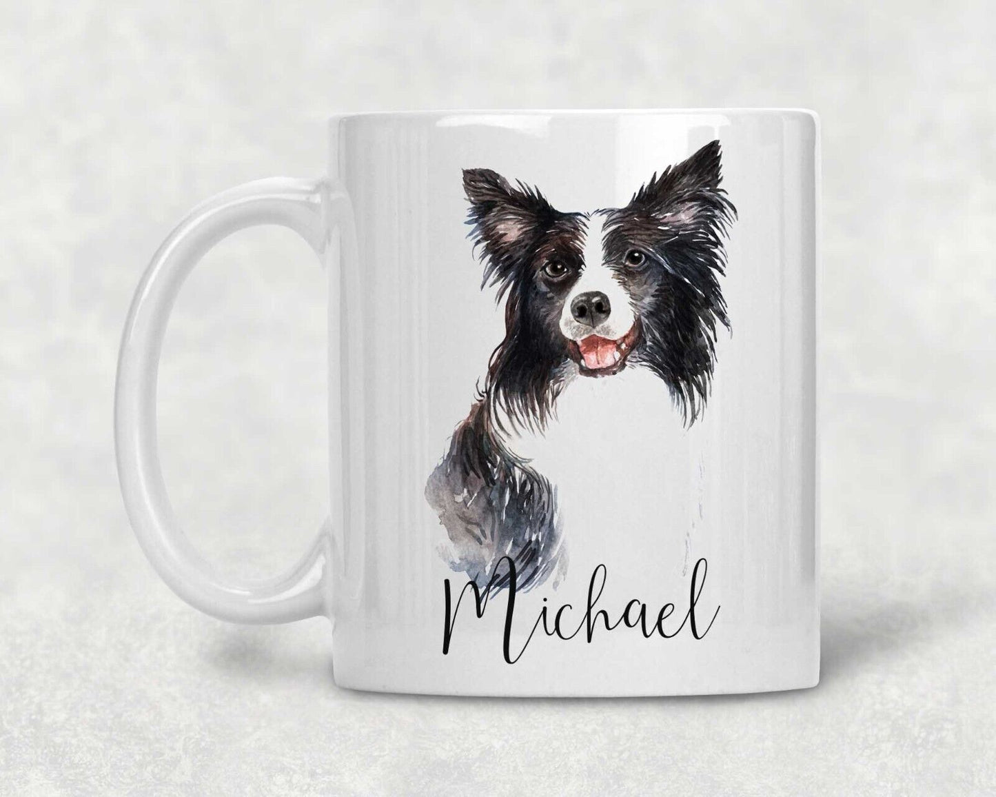 Border Collie  Dog  ~Ceramic Mug * Christmas~ birthday *Gift * Personalised