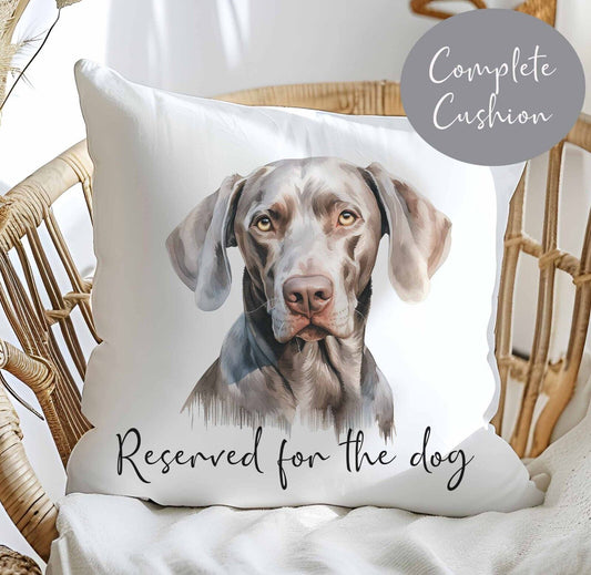 Cushion Personalised~Birthday~pet  lover ,Dad~Mum~Other~ Weimaraner   dog