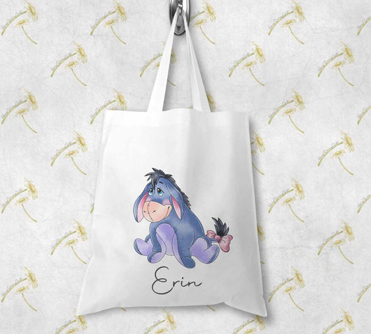 Winnie the pooh   *  Personalised Tote Bag  Gift ~ Xmas * shopping