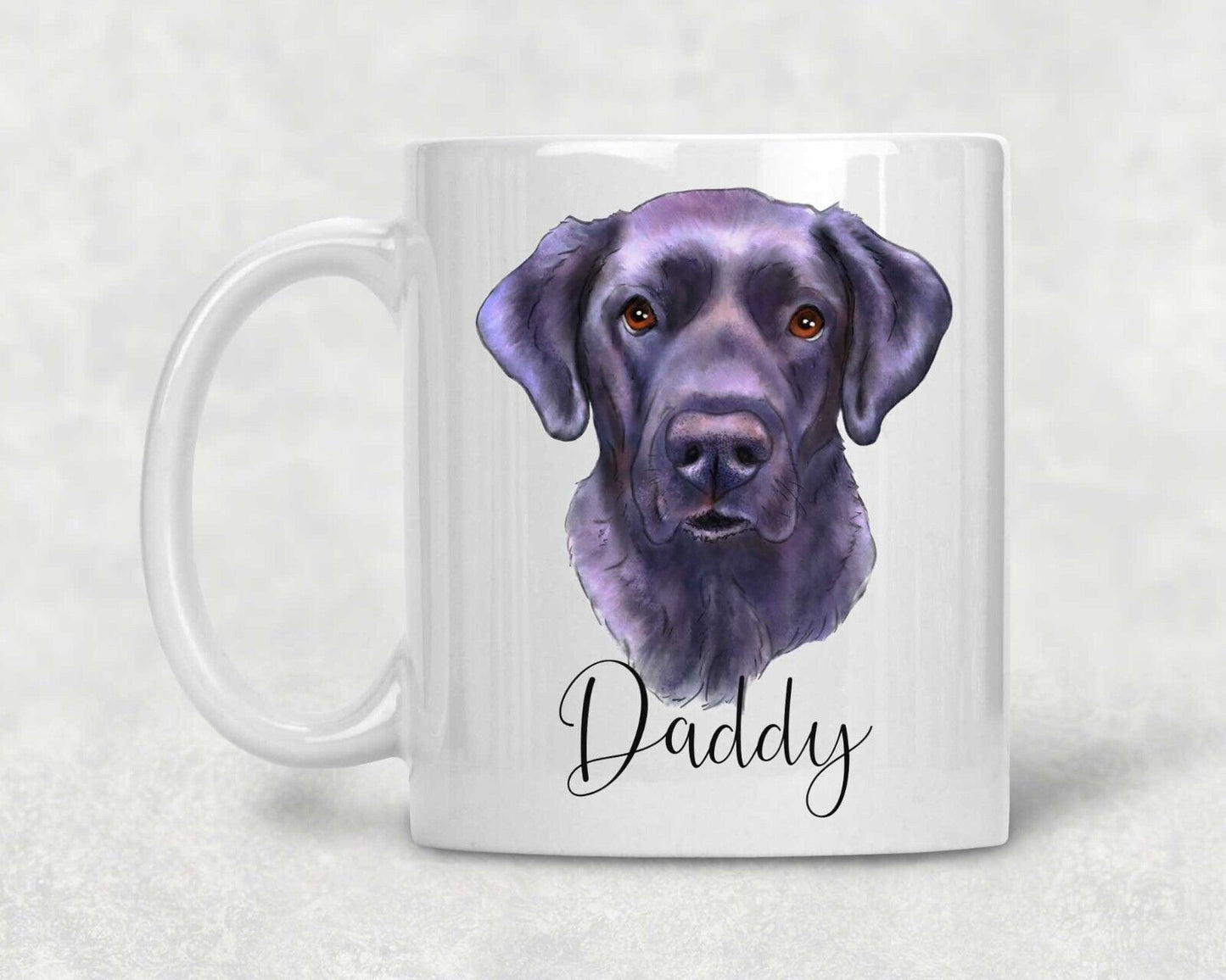 Black Labrador  Dog  ~Ceramic Mug * Christmas~ birthday * Gift * Personalised