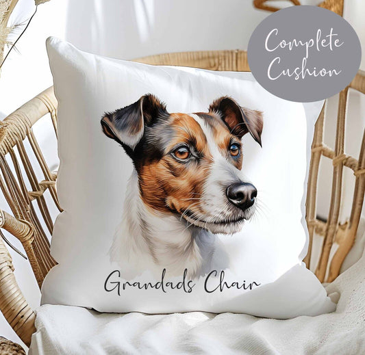 Beautiful Cushion Personalised~Birthday Gift~Dad~Mum~Other~Jack Russel dog