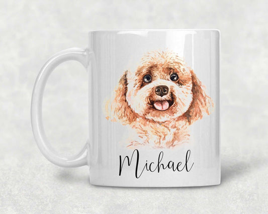 Poodle  Dog  ~Ceramic Mug *Christmas~birthday *Gift * Personalised