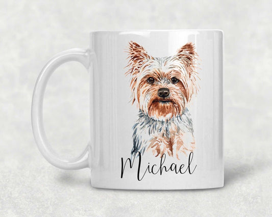 Yorkshire Terrier  Dog  ~Ceramic Mug *Christmas~birthday *Gift * Personalised