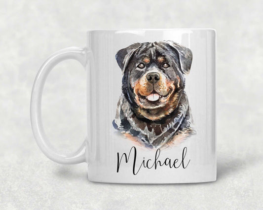 Rottweiler    Dog~Ceramic Mug*Christmas~birthday *Gift *Personalised