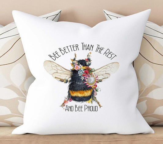 Bumble Bee quote  Personalised  cushion*Birthday gift *Mothers day ref2