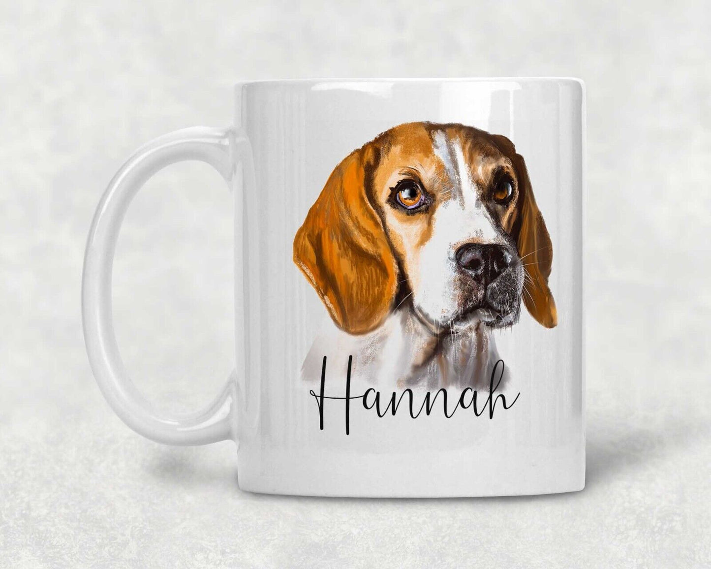 Beagle Dog  ~Ceramic Mug * Christmas~ birthday * Gift * Personalised