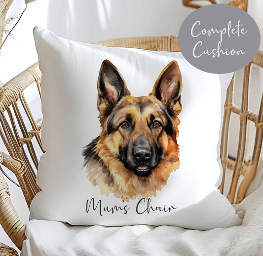 Beautiful Cushion Personalised~Birthday Gift~Dad~Mum~Other~dog German Shepherd