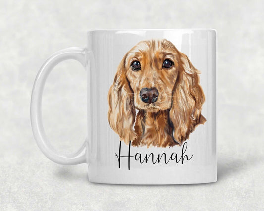 Cocker Spaniel   Dog  ~Ceramic Mug * Christmas~ birthday *Gift * Personalised