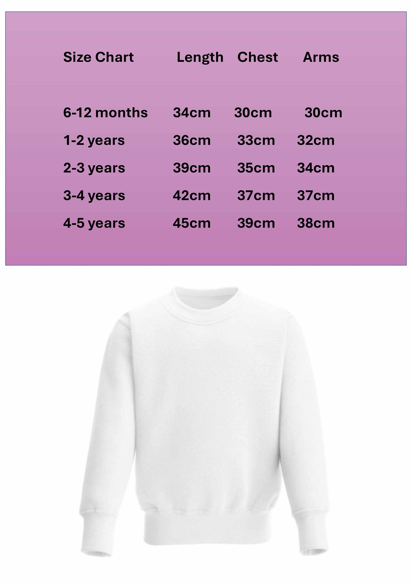 Nursery School , I Ready for Nursery  Children's Sweatshirt~ Jumper~ Personalised girl or  boy